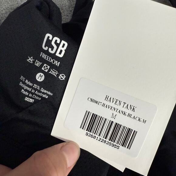 CSB Freedom Haven Tank, Black, M - Picture 4 of 5